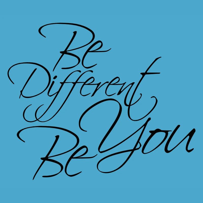 Be Different Be You Design
