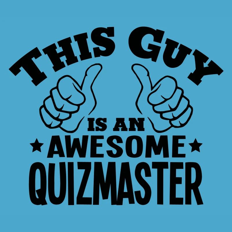 this guy is an awesome quizmaster