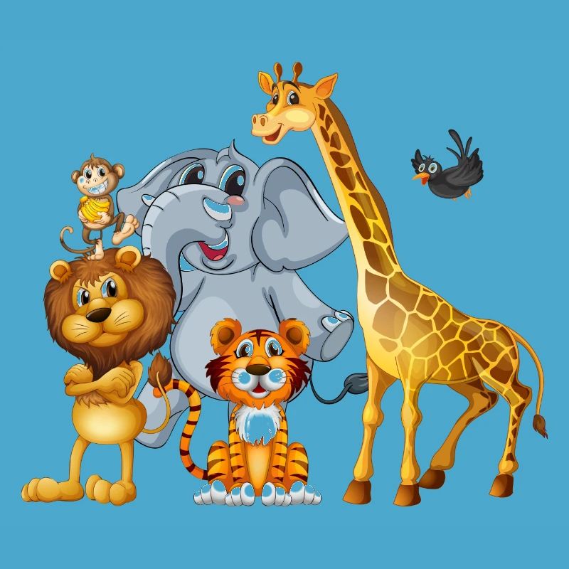 Tiere Design für einen Tierliebhaber oder ein Kind
