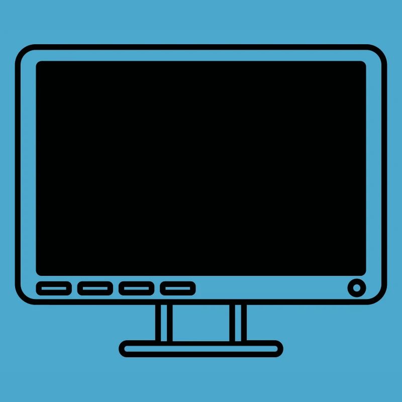 Screen Display Computer Icon