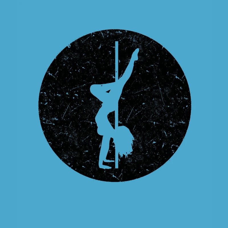 Pole Dance Silhouette Pole Dancer Pole