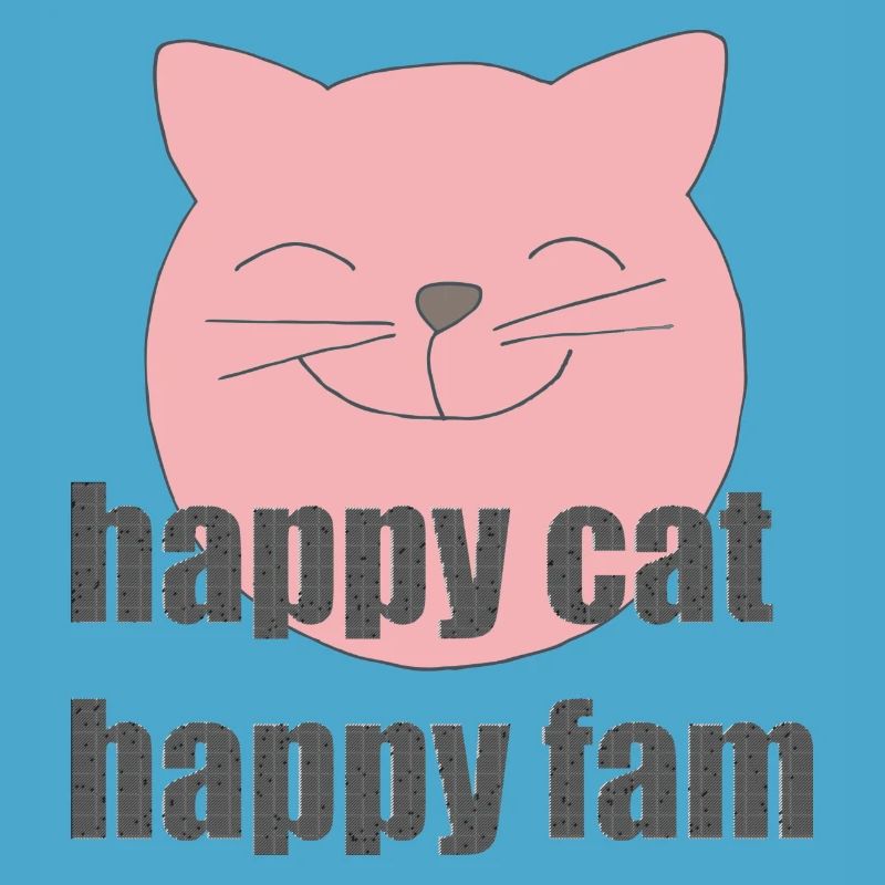 Chat heureux