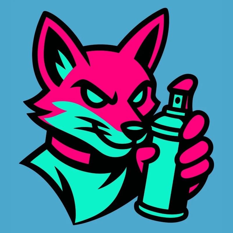 Graffiti Fox