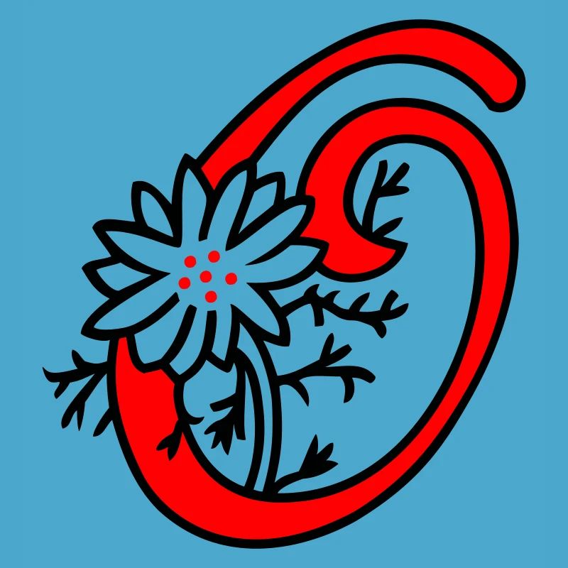Buchstabe O Initiale