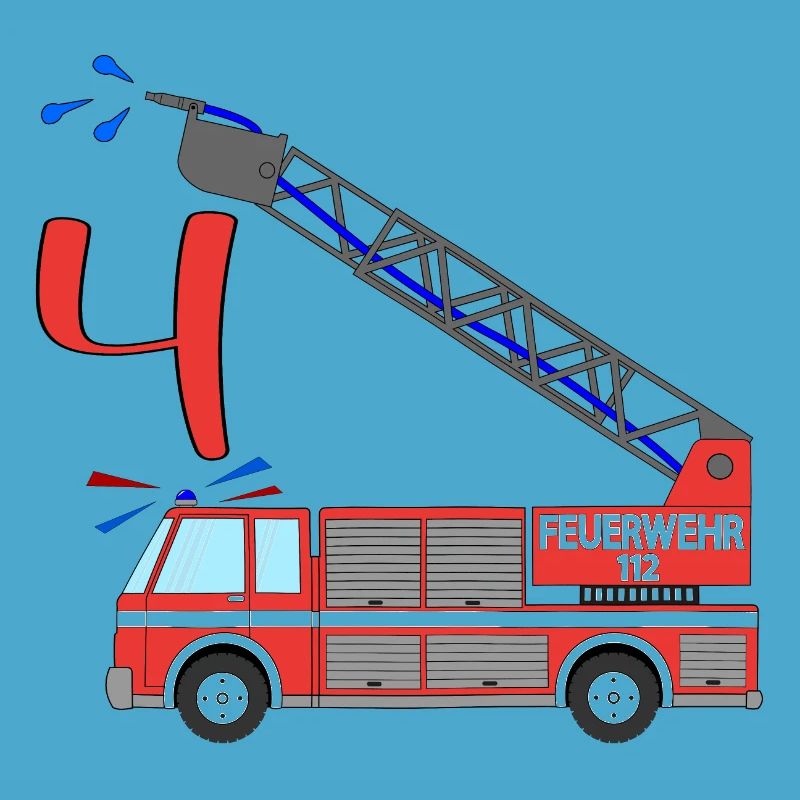 Fire engine 4th birthday