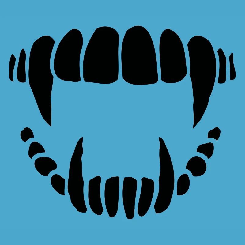 Conception de dents de vampire