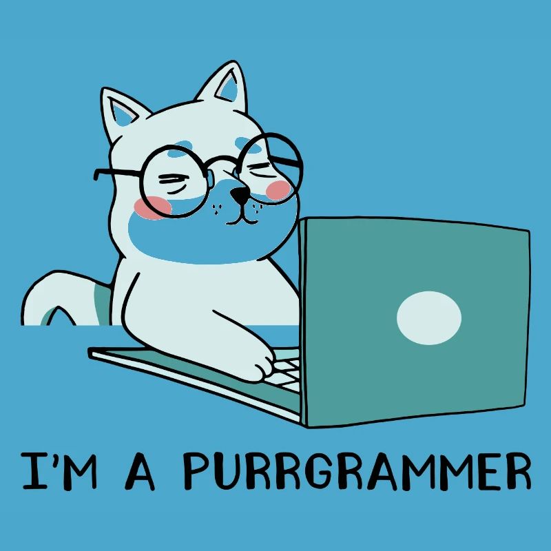 I'm A Purrgrammer Coder Software Developer Compute