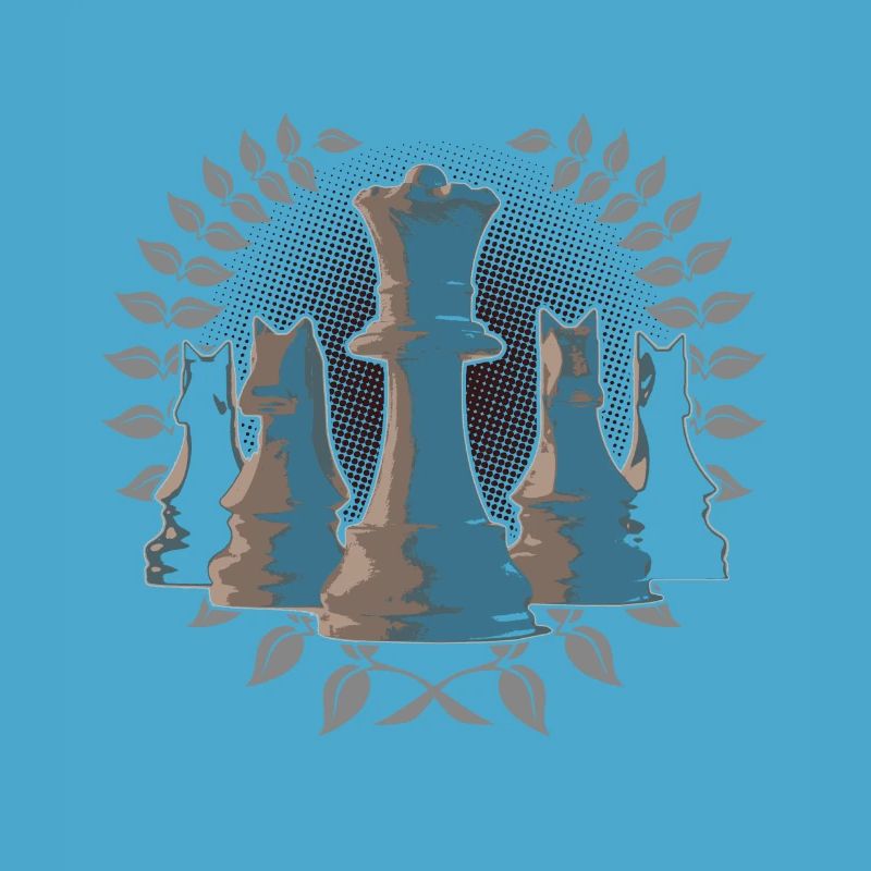 Echecs - pièces d'échecs