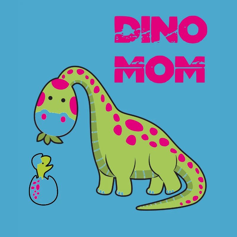 Dino Mutter Muttertag T-Shirt Mutter Tag Tee