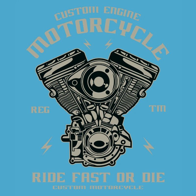 Motorcycle engine conversion Chopper Custom Engine