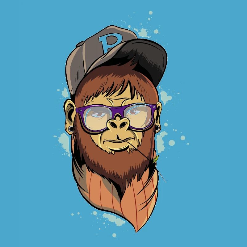 Singe Hipster