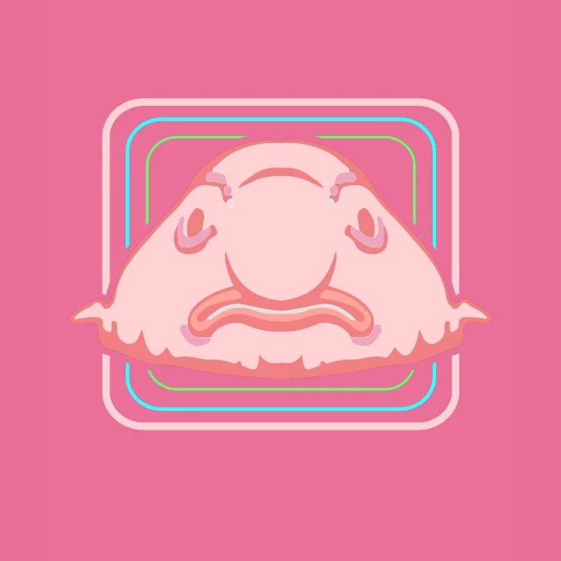Blobfish Deep Sea Grumpy Cadeau introverti