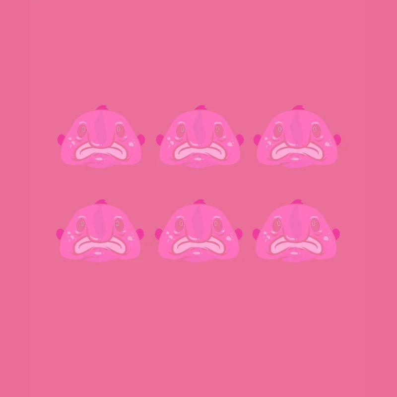 Blobfish Deep Sea Grumpy Cadeau introverti