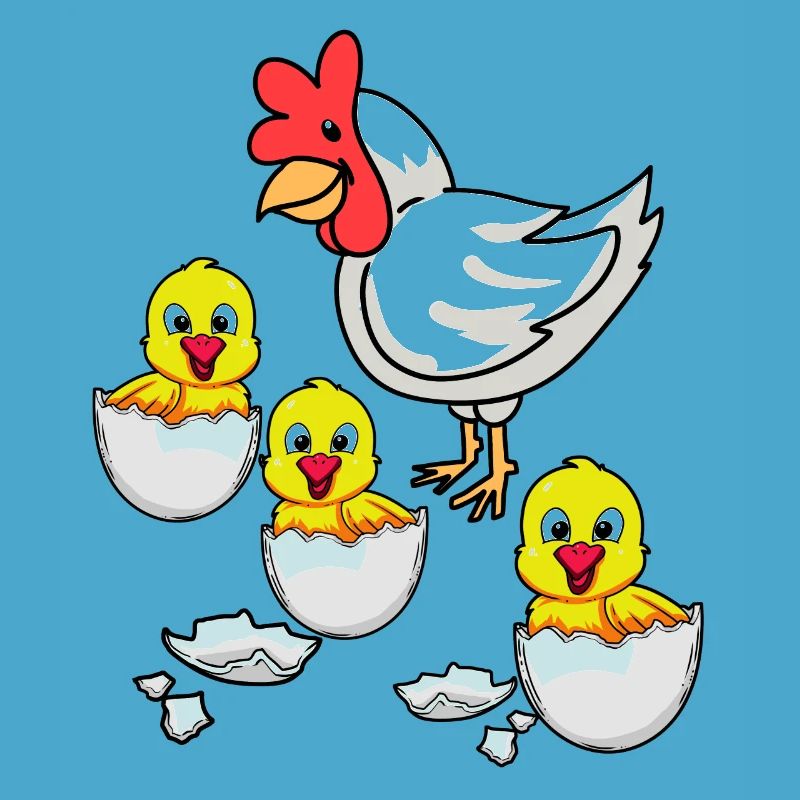 Eggshell Chick Chicken Chickens Easter Chicken Egg