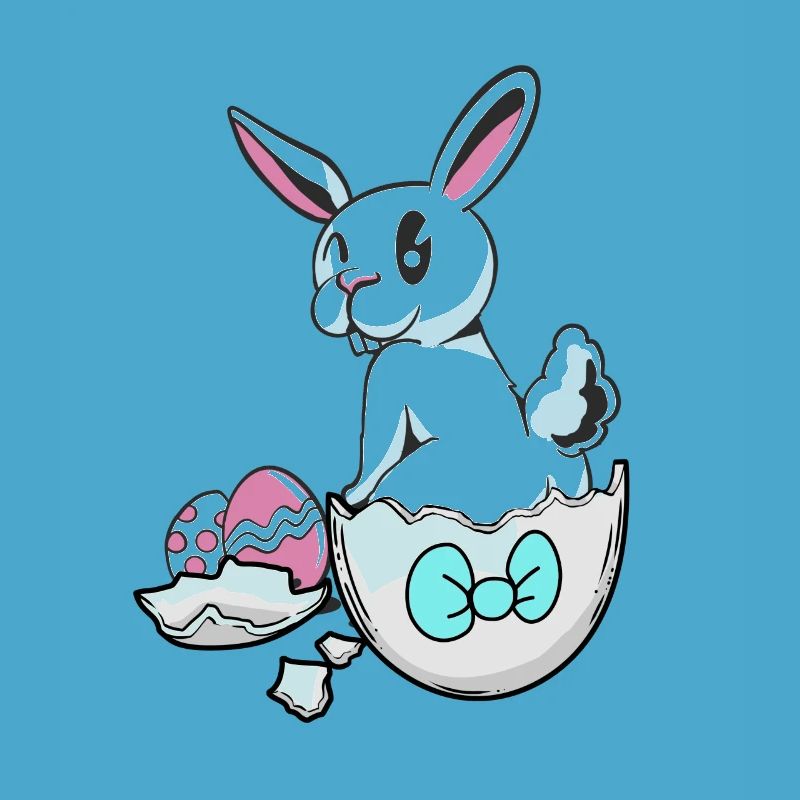 Easter Easter Bunny Eggshell Easter Eggs Child Eggs Egg