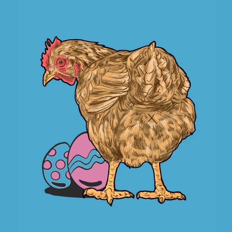 Chicken, Poultry, Poultry, Eggs, Egg, Easter, Easter Egg