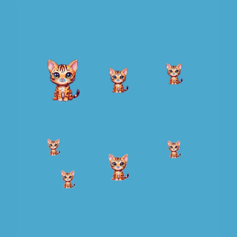 Ce que je fais de mon temps libre – Chat Bengal
