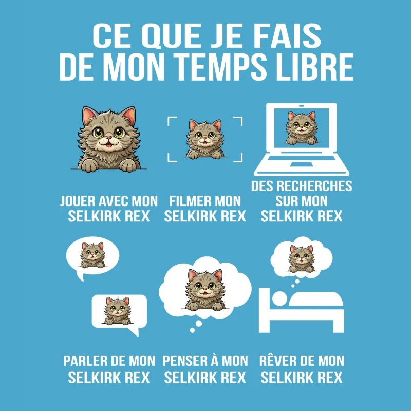 Ce que je fais de mon temps libre selkirk rex