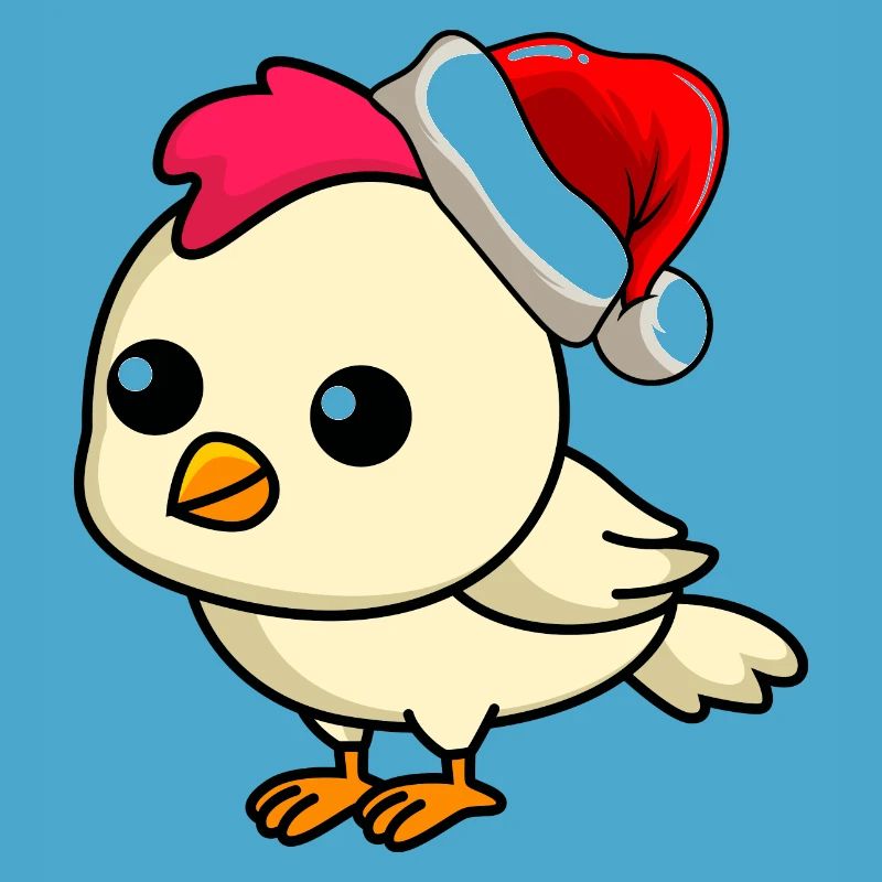 Poulet Comic Noël