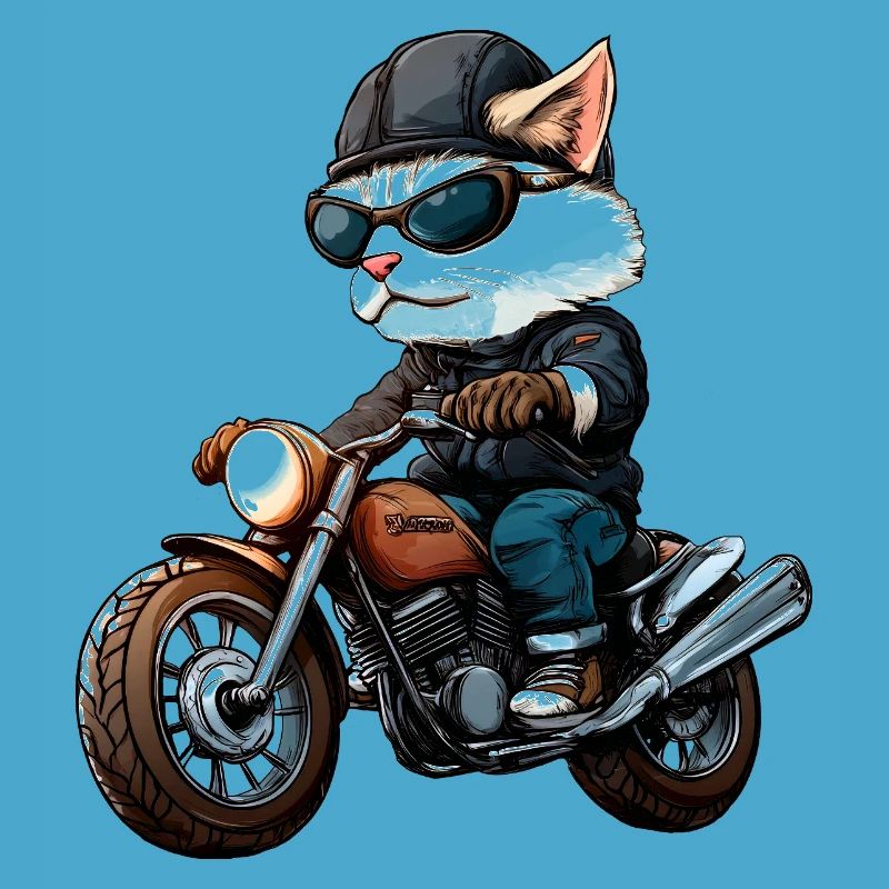 Chat Motard