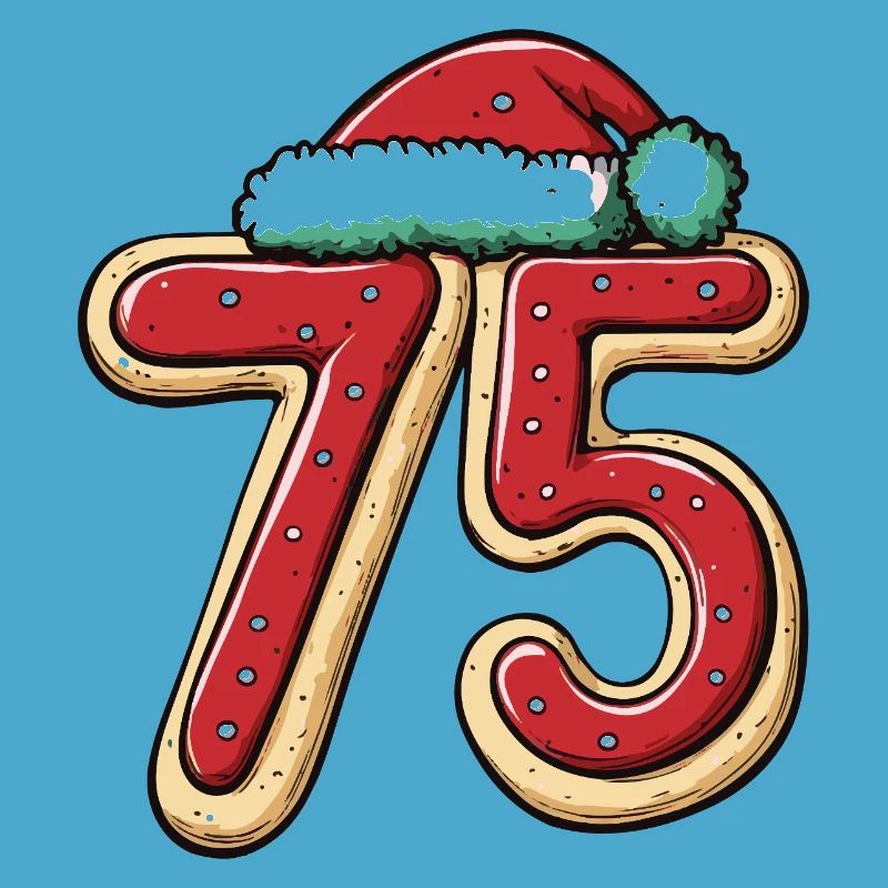 75 Numéro Biscuit Noël