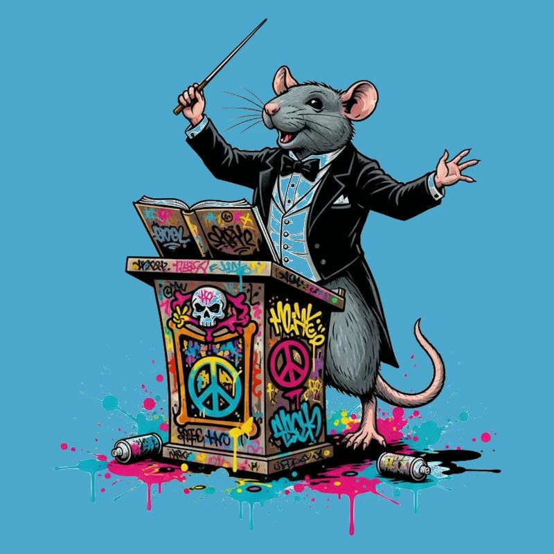 Dirigent | Graffiti-Ratten-DJ Gala
