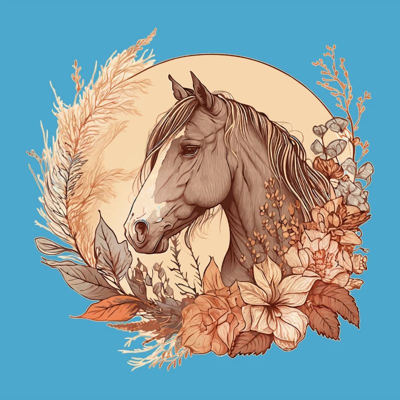 Pferd Boho