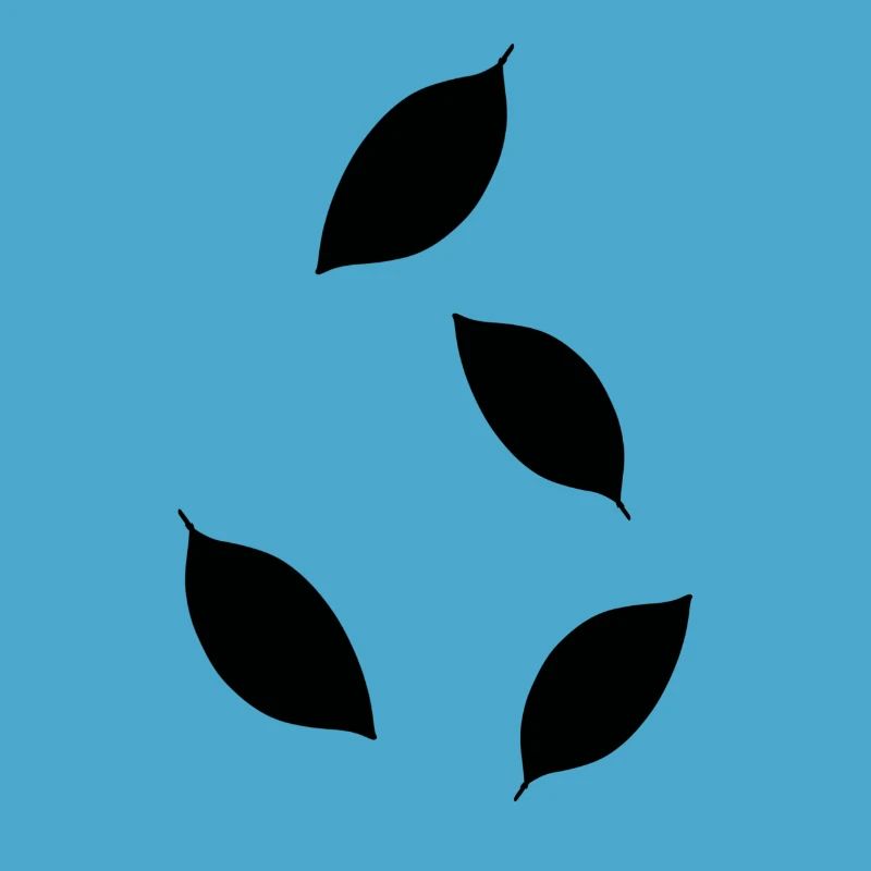 Four Leaves Leaf Icon Pattern
