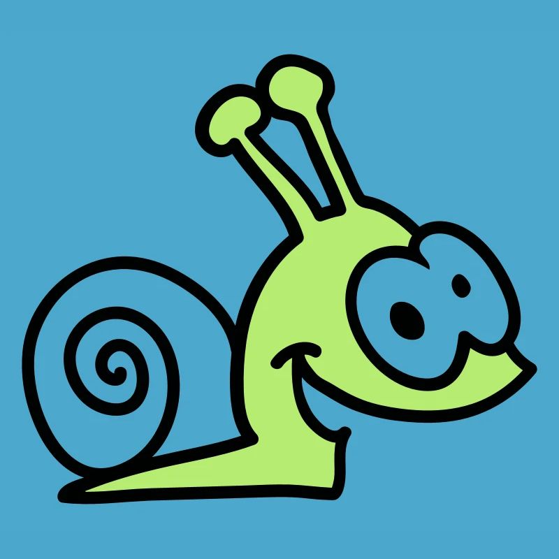 escargot drôle