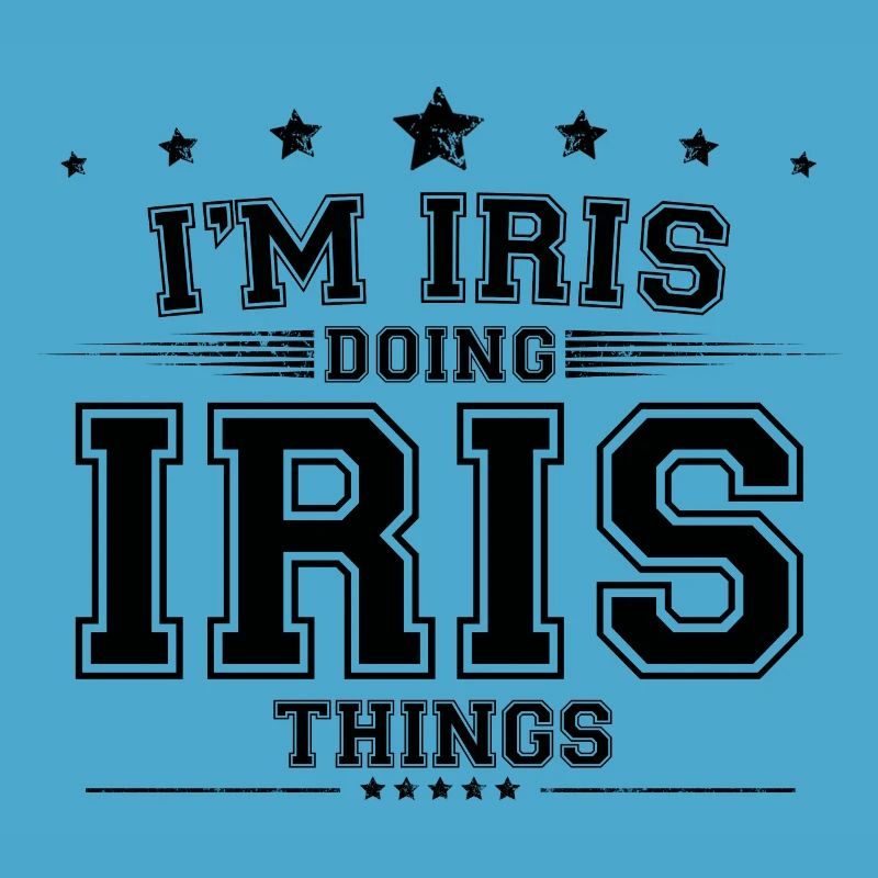 i’m Iris doing Iris things