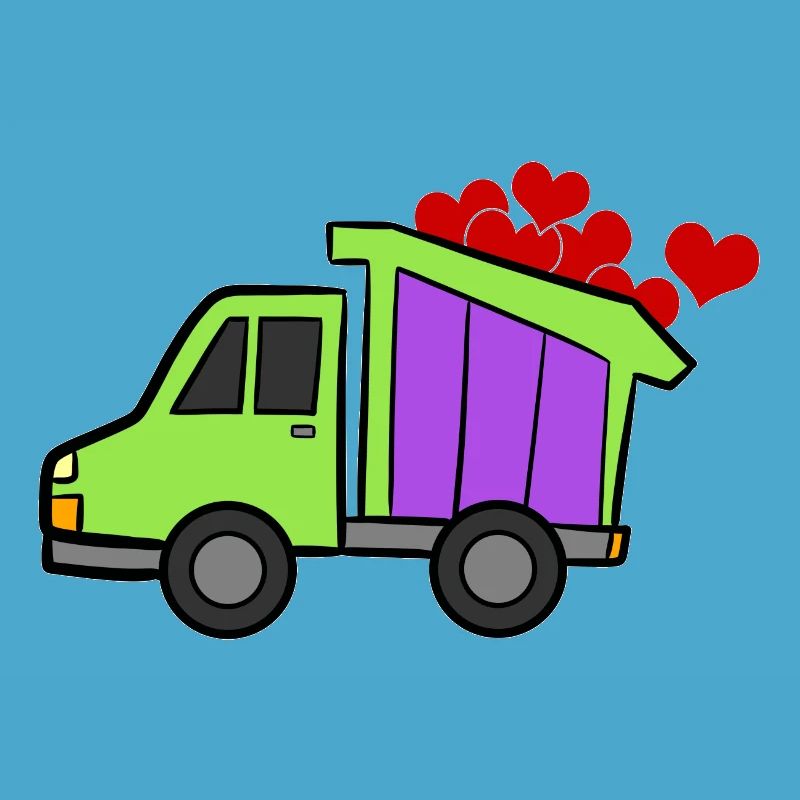 Excavator Construction Site Construction Worker Construction Heart I Gift