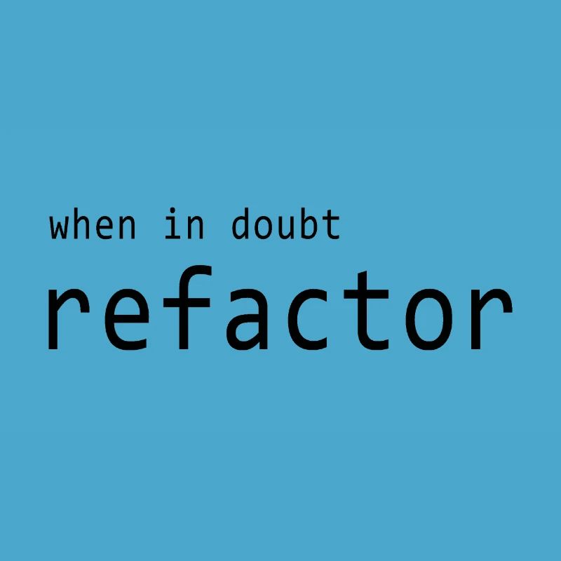 Programmer - refactor code