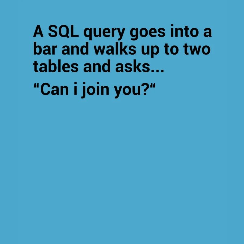 SQL Database Joke