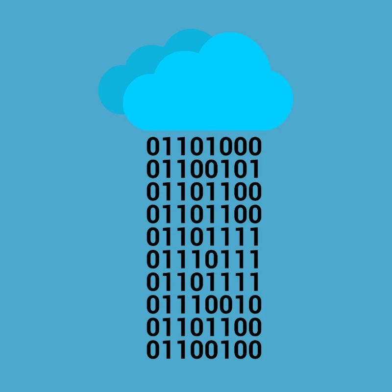 Informatique Binary Cloud Cloud