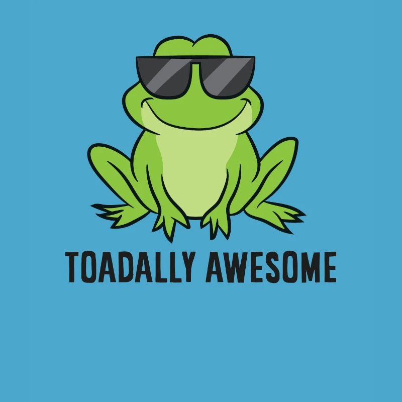 Cute Frog Lover Gift Toadally Awesome Funny Toad