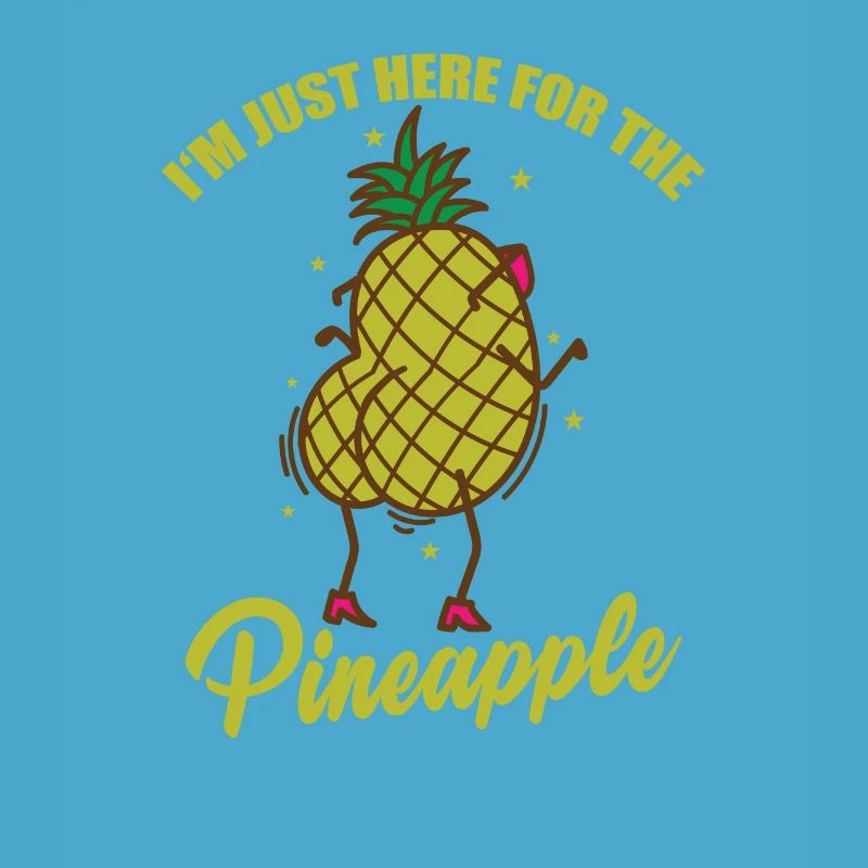 Je suis juste ici pour le fruit de l’ananas