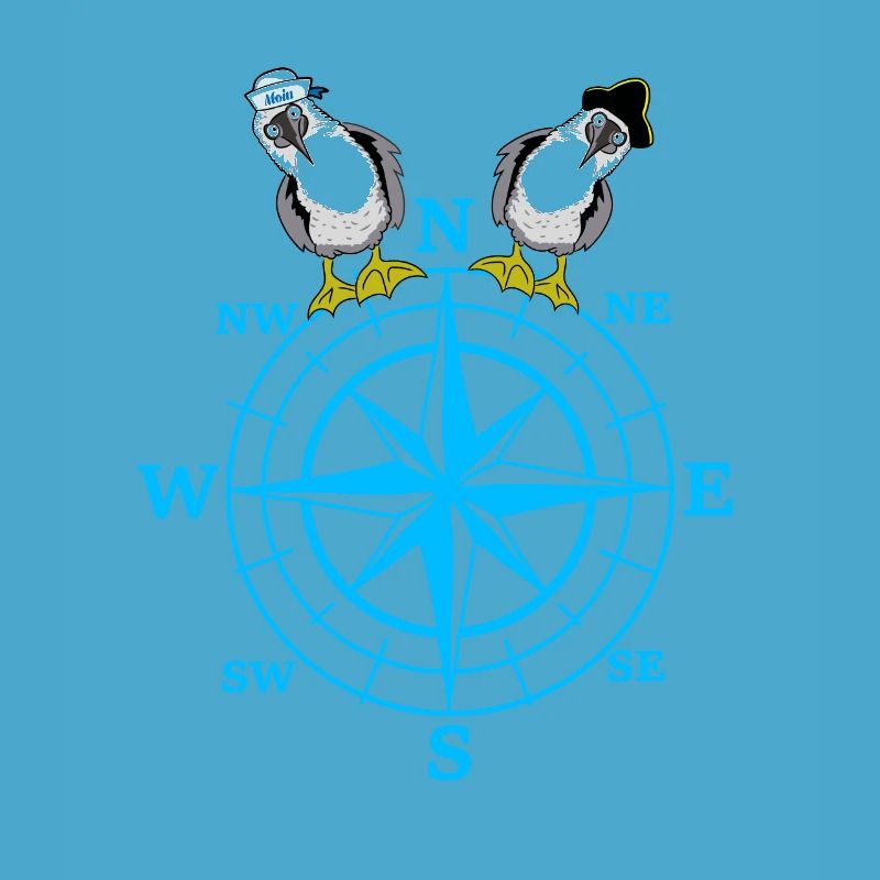 maritim Kompass Möwen Möwe