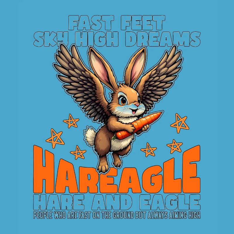 FAST FEET SKY HIGH DREAMS - HARE AND EAGLE