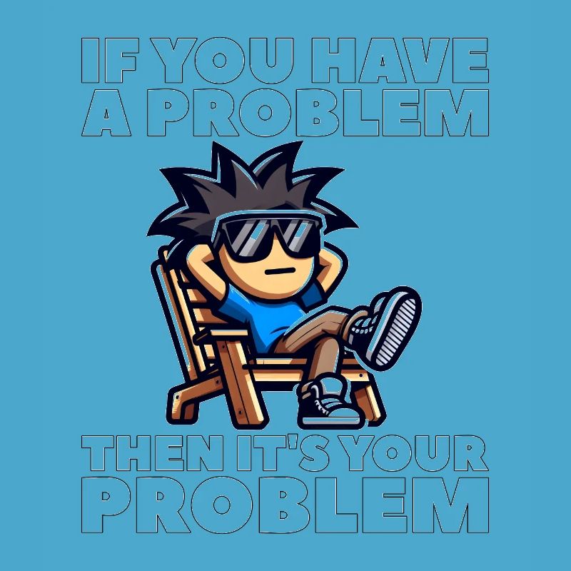 IF YOU HAVE A PROBLEM, THEN IT'S YOUR PROBLEM