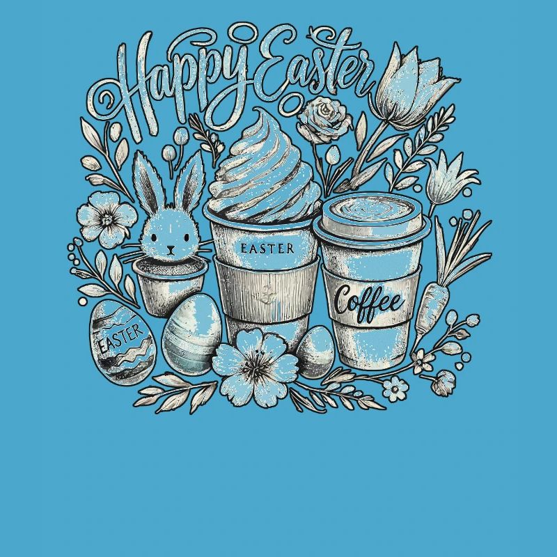 Easter Coffee Lovers Easter Bunny Coffee