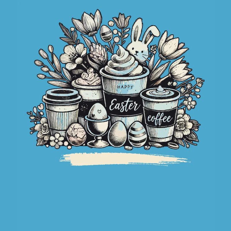 Easter Coffee Love Easter Bunny Happy Easter