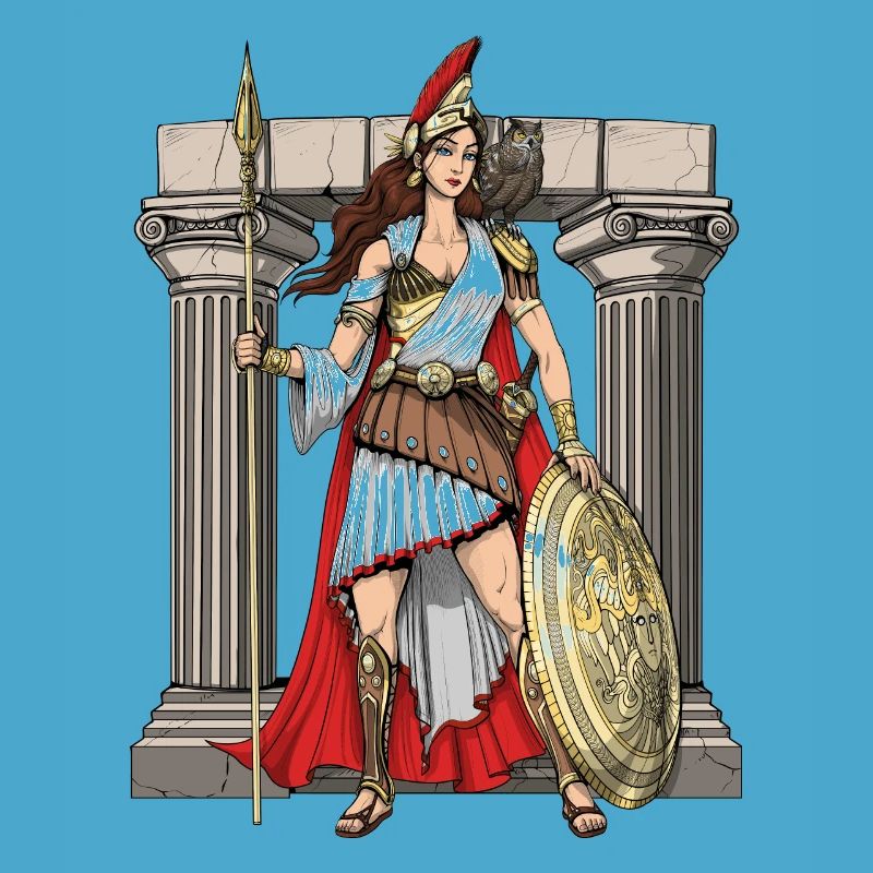 Déesse grecque d’Athéna