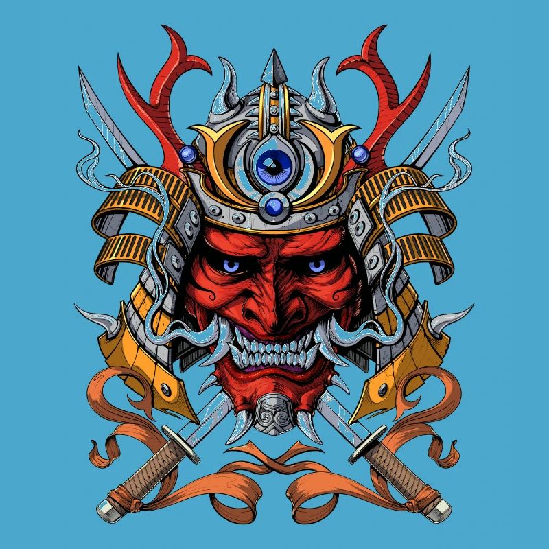 Samurai Dämon Oni