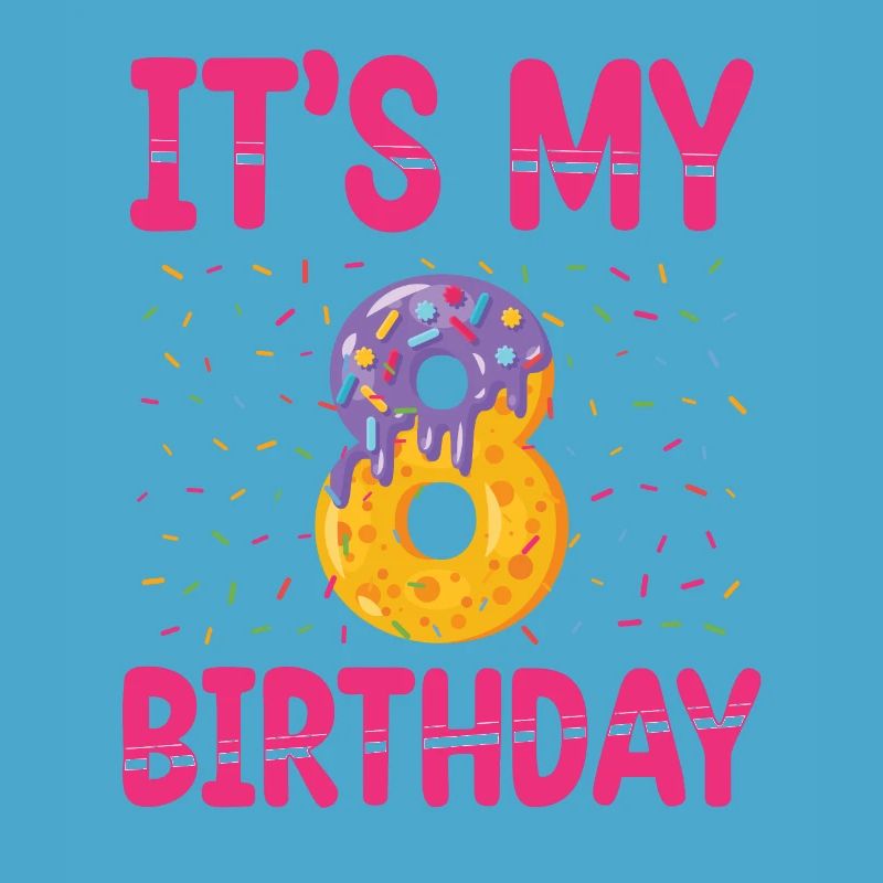 C’est mon 8e anniversaire | | du thème Sprinkles