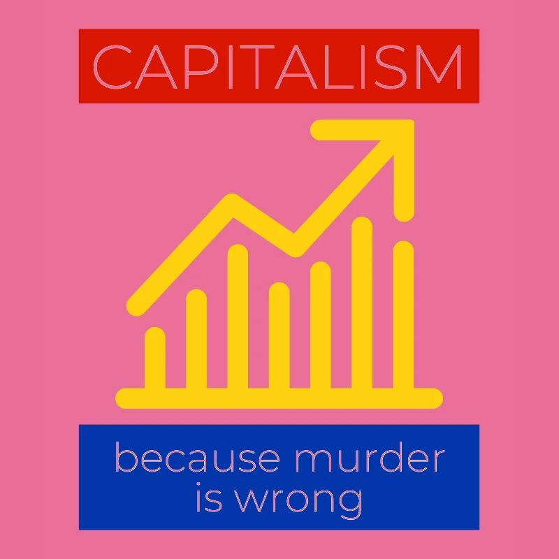 Capitalism because murder is wrong