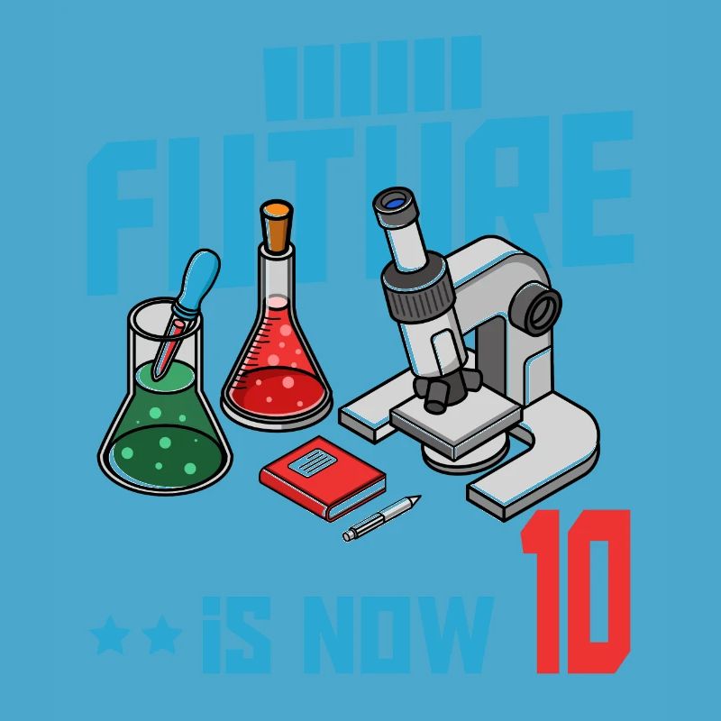 This future scientist is now 10