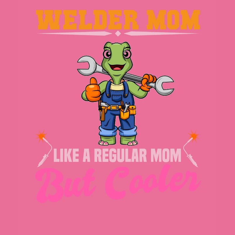 Maman soudeuse comme une maman régulière mais plus cool