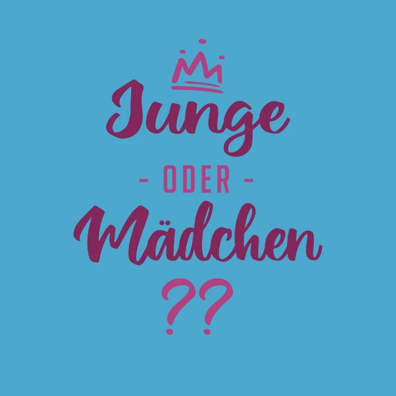Junge oder Mädchen? Schwanger - Schwangerschaft