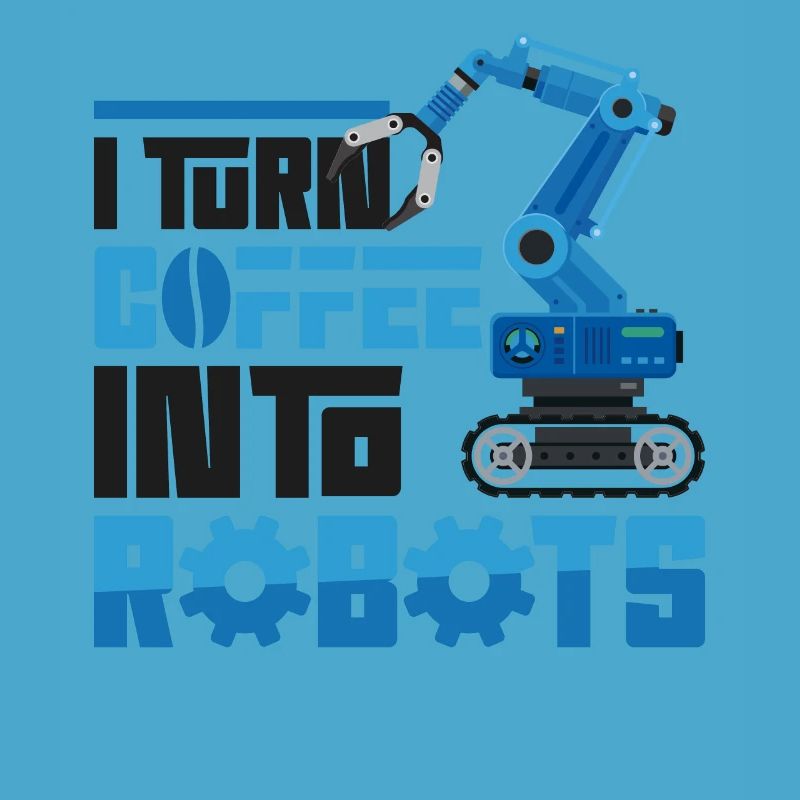 Robot Robotics Engineer Coffee I