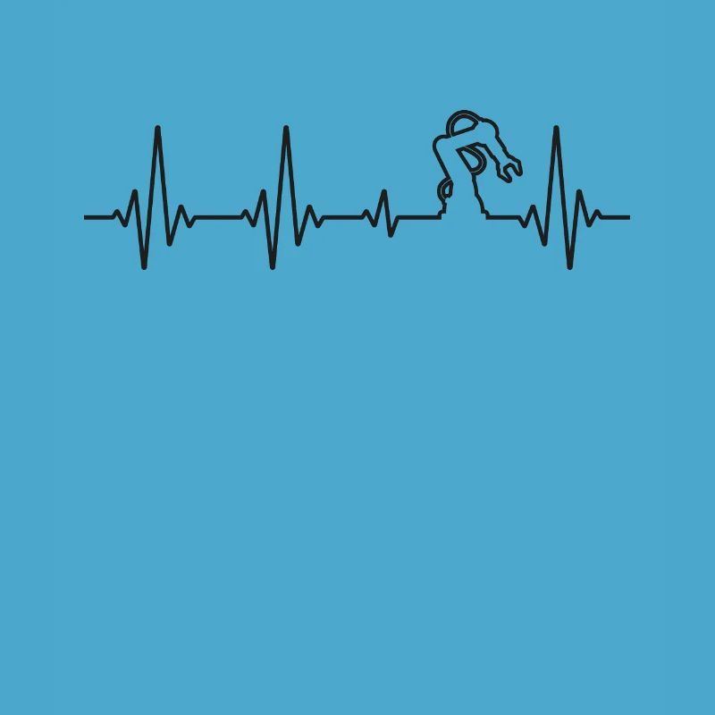 Robot Robotics Engineer Heartbeat
